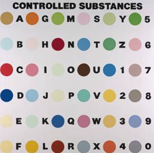 Controlled Substances Key Painting 1994 Damien Hirst 
